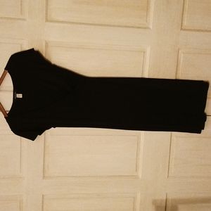 LBD with deep plunge vneck